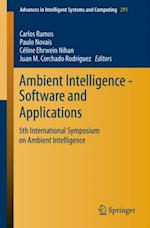 Ambient Intelligence - Software and Applications