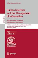 Human Interface and the Management of Information. Information and Knowledge in Applications and Services