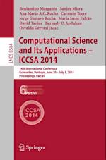 Computational Science and Its Applications - ICCSA 2014