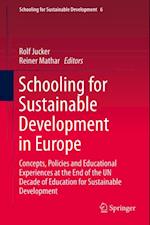 Schooling for Sustainable Development in Europe