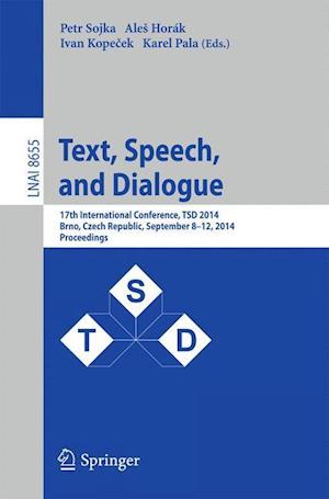 Text, Speech and Dialogue