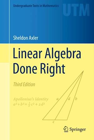 Linear Algebra Done Right