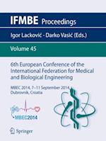 6th European Conference of the International Federation for Medical and Biological Engineering