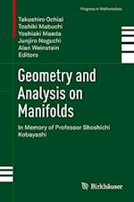 Geometry and Analysis on Manifolds