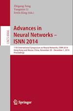 Advances in Neural Networks – ISNN 2014