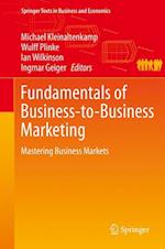 Fundamentals of Business-to-Business Marketing