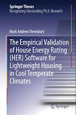 Empirical Validation of House Energy Rating (HER) Software for Lightweight Housing in Cool Temperate Climates