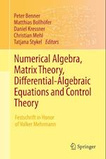 Numerical Algebra, Matrix Theory, Differential-Algebraic Equations and Control Theory