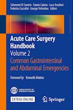 Acute Care Surgery Handbook