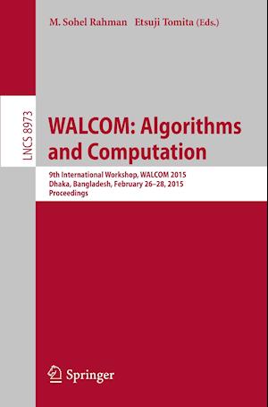 WALCOM: Algorithms and Computation