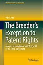 Breeder's Exception to Patent Rights