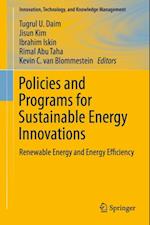 Policies and Programs for Sustainable Energy Innovations