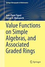 Value Functions on Simple Algebras, and Associated Graded Rings