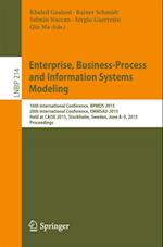 Enterprise, Business-Process and Information Systems Modeling