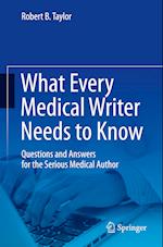 What Every Medical Writer Needs to Know