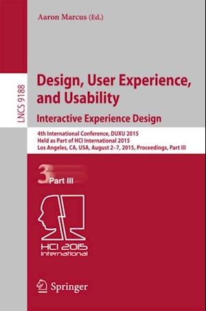 Design, User Experience, and Usability: Interactive Experience Design