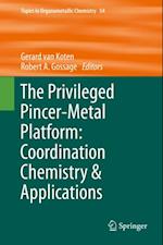 Privileged Pincer-Metal Platform: Coordination Chemistry & Applications