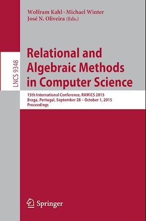 Relational and Algebraic Methods in Computer Science