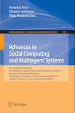 Advances in Social Computing and Multiagent Systems