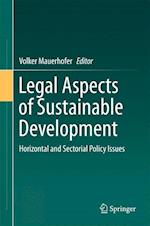 Legal Aspects of Sustainable Development