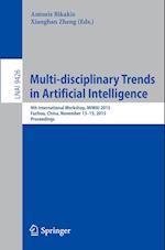 Multi-disciplinary Trends in Artificial Intelligence