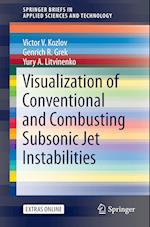 Visualization of Conventional and Combusting Subsonic Jet Instabilities