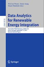 Data Analytics for Renewable Energy Integration