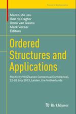 Ordered Structures and Applications