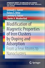 Modification of Magnetic Properties of Iron Clusters by Doping and Adsorption