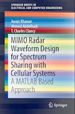 MIMO Radar Waveform Design for Spectrum Sharing with Cellular Systems