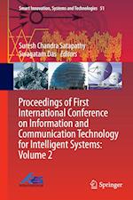 Proceedings of First International Conference on Information and Communication Technology for Intelligent Systems: Volume 2