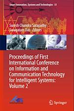 Proceedings of First International Conference on Information and Communication Technology for Intelligent Systems: Volume 2