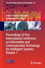 Proceedings of First International Conference on Information and Communication Technology for Intelligent Systems: Volume 1