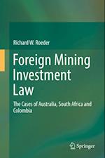 Foreign Mining Investment Law