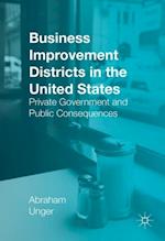 Business Improvement Districts in the United States