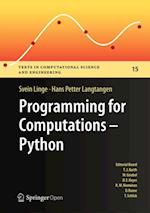 Programming for Computations - Python