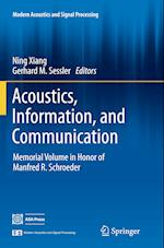 Acoustics, Information, and Communication
