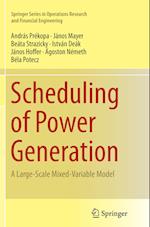 Scheduling of Power Generation