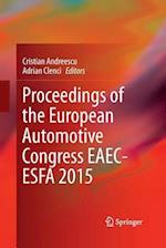 Proceedings of the European Automotive Congress EAEC-ESFA 2015