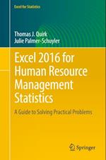 Excel 2016 for Human Resource Management Statistics