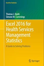 Excel 2016 for Health Services Management Statistics