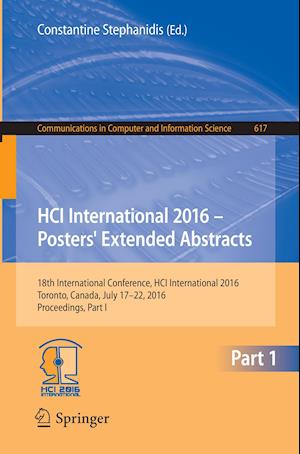 HCI International 2016 – Posters' Extended Abstracts