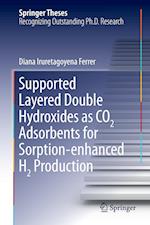 Supported Layered Double Hydroxides as CO2 Adsorbents for Sorption-enhanced H2 Production