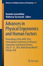 Advances in Physical Ergonomics and Human Factors