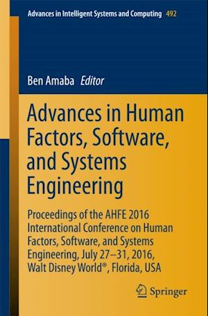 Advances in Human Factors, Software, and Systems Engineering