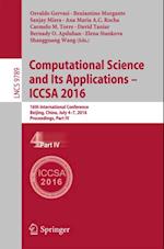 Computational Science and Its Applications - ICCSA 2016