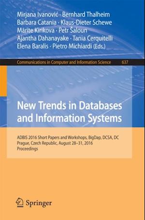 New Trends in Databases and Information Systems