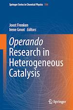 Operando Research in Heterogeneous Catalysis