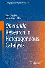 Operando Research in Heterogeneous Catalysis