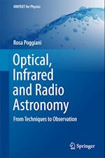 Optical, Infrared and Radio Astronomy